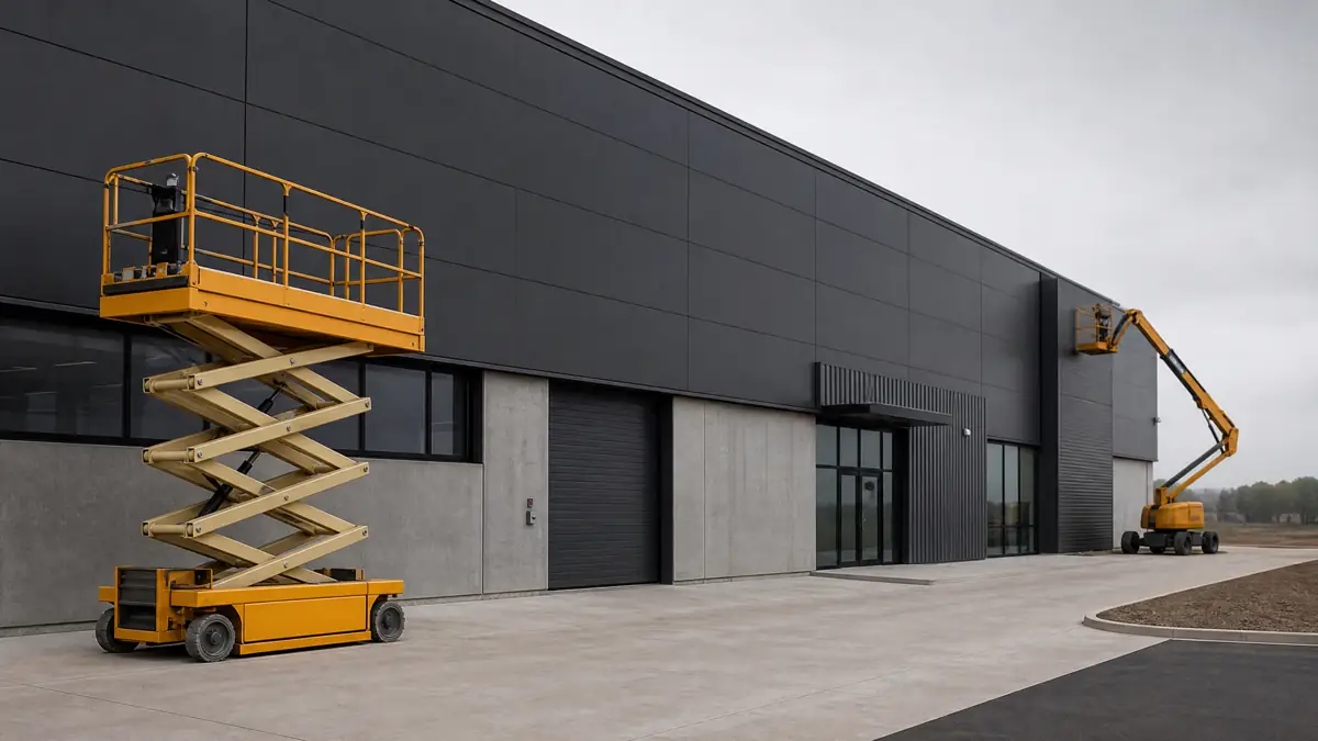 Aerial Lifts jobsite access in Durham
